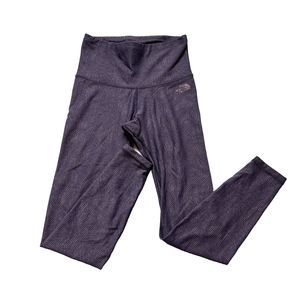 The North Face Womens Purple Leggings Sz S, Geometric Pattern